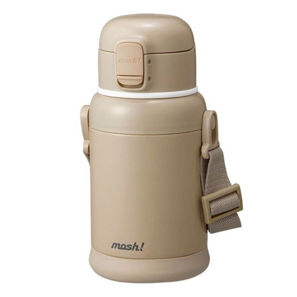 mosh!兒童水壺-600ml-摩卡色