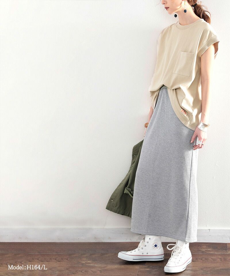 日本 Classical Elf - 100%美國棉厚磅圓領無袖上衣-白