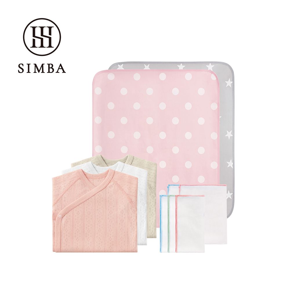 柔軟時光！親膚舒適透氣棉柔組 (開襟短袖-70cm-B款)