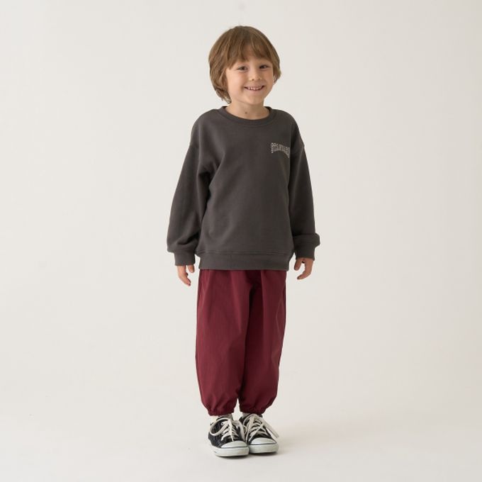 日本 b-ROOM - 舒適百搭印花長袖上衣-山脈-草綠