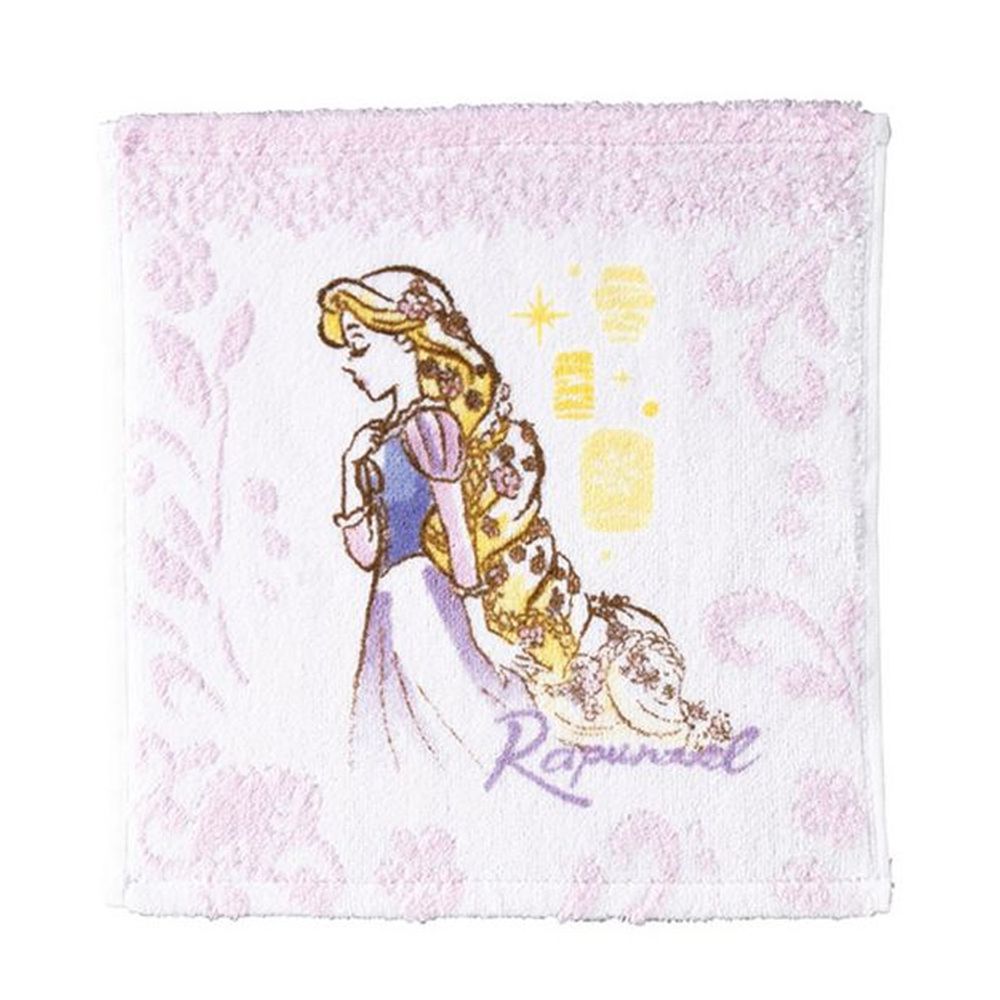 日本代購 - 迪士尼公主毛巾-手帕-長髮公主 (25x25cm)