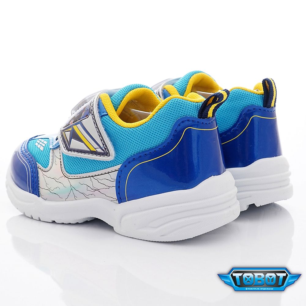 機器戰士TOBOT - 台灣製機器戰士電燈鞋款(中小童段)-運動鞋-藍