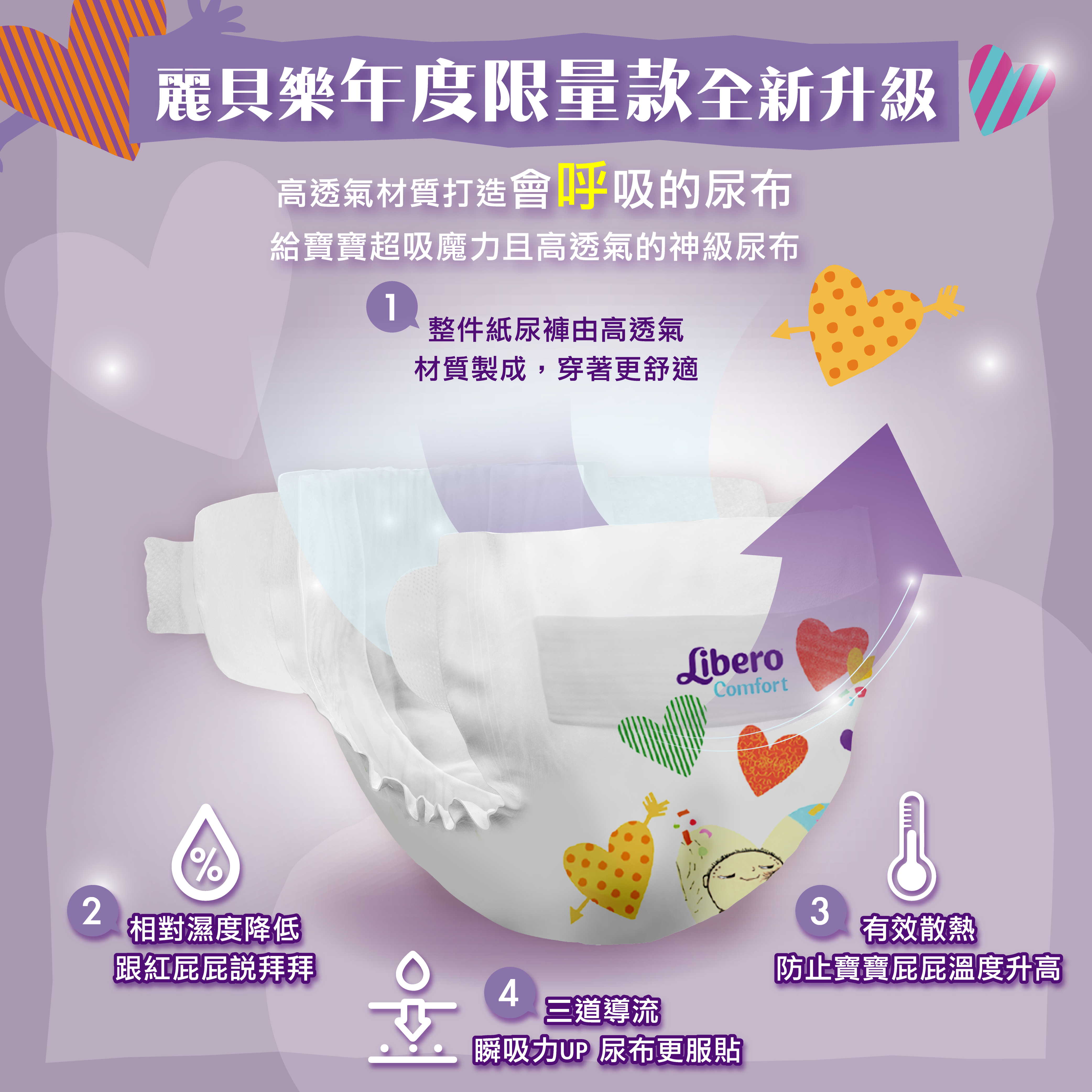 【尿布界LV】麗貝樂2023小小英雄限定款 ★贈浴袍乙個