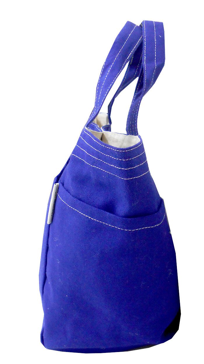 日本 Chepeli - 印度棉 刺繡手提帆布包/托特包-merci-黑 (25x37x16cm)