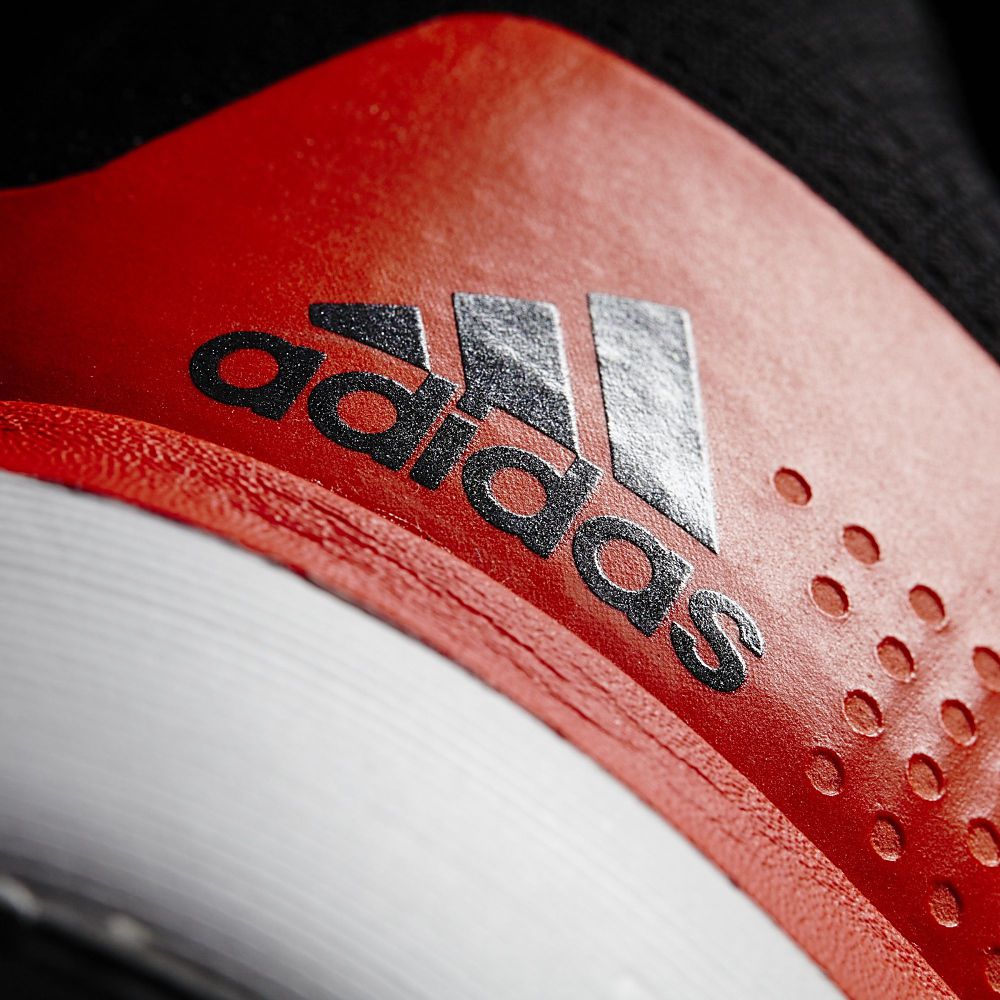 adidas - 愛迪達童鞋-超輕運動慢跑鞋(成人男段)-黑紅
