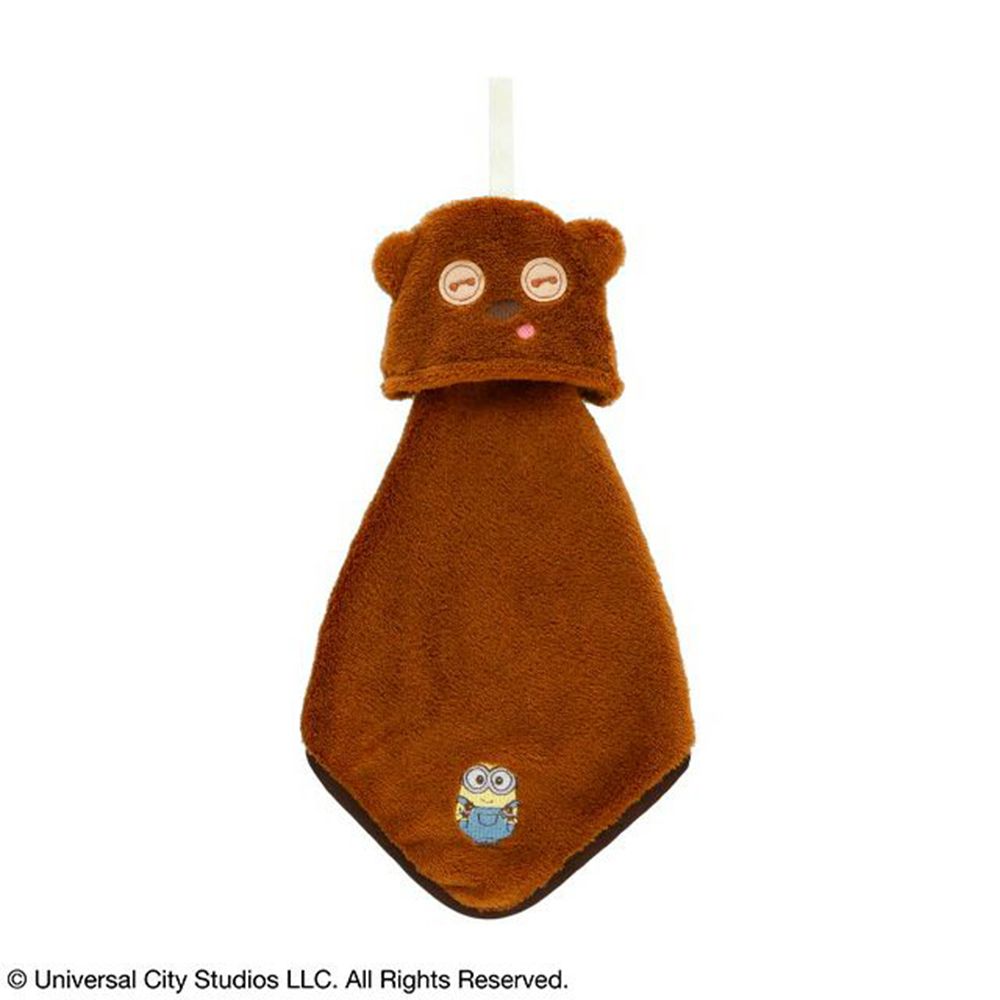 超細纖維擦手巾-小小兵 提姆熊 (約10×13cm)