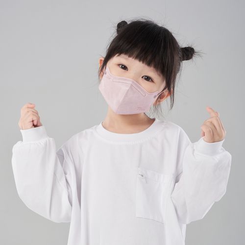TN95醫用3D口罩-胭脂四色 (兒童M)-20入