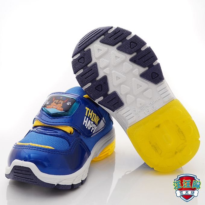 汪汪隊童鞋-電燈運動休閒鞋D233068藍-中小童段-電燈鞋-藍