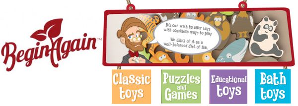 BeginAgain - 木質故事益智拼圖-農場動物叫聲系列