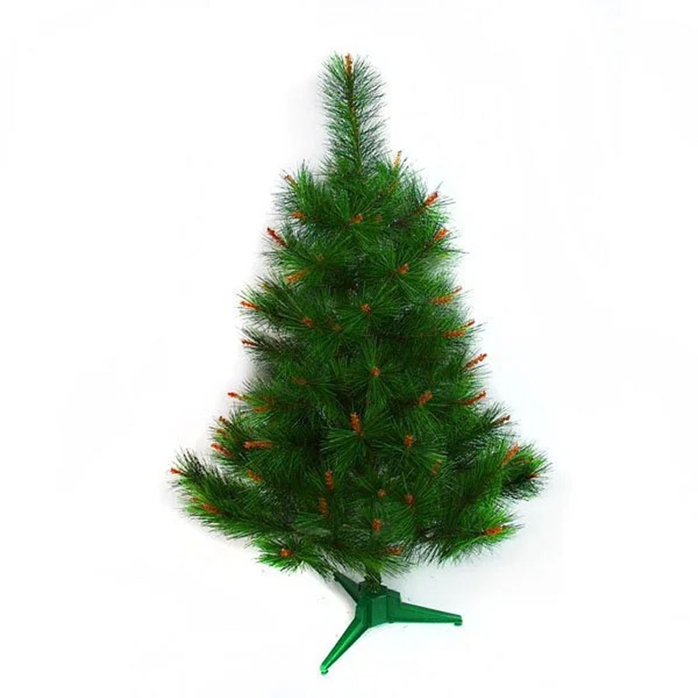 MODACore 摩達客 - 耶誕-台灣製2尺/2呎(60cm)特級綠色松針葉聖誕樹-裸樹(不含飾品不含燈)