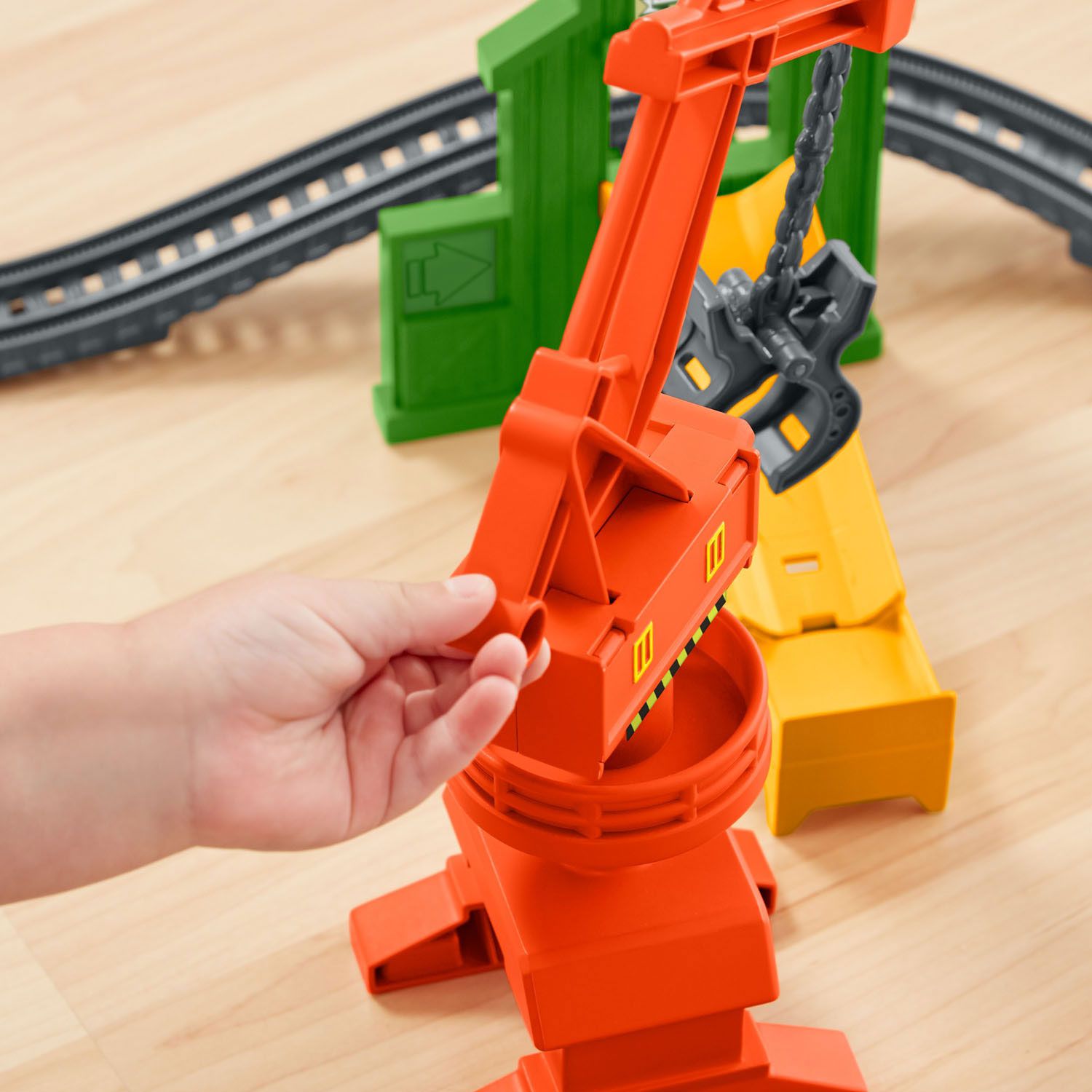 Thomas&Friends 湯瑪士小火車 - 湯瑪士電動-工程軌道組