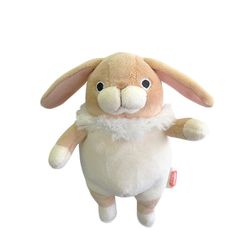 日本Morisaka - Mochi Series｜末班茫茫大叔-迷你垂耳兔吊飾（米黃色）