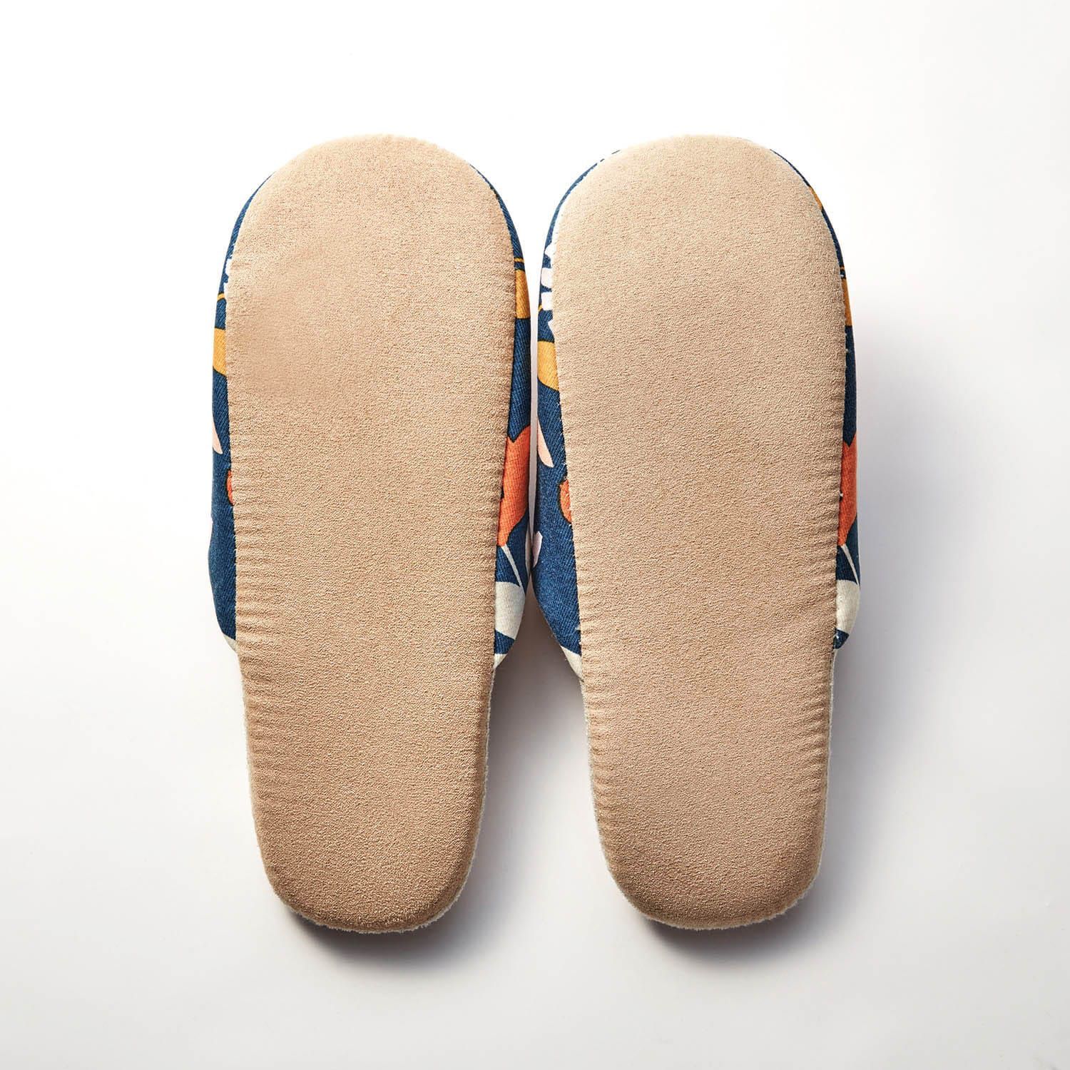 日本千趣會 - mini labo 質感室內拖鞋-週日在鄉村 (23-25cm)