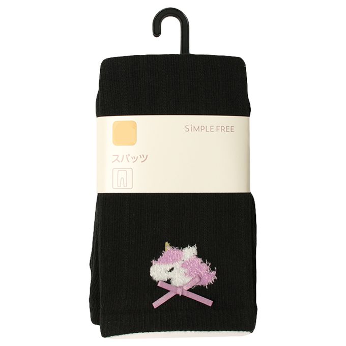 akachan honpo - 緊身褲-獨角獸-黑色