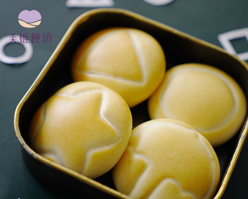 美姬饅頭 - 椪糖鮮乳造型饅頭-6入-35g/顆