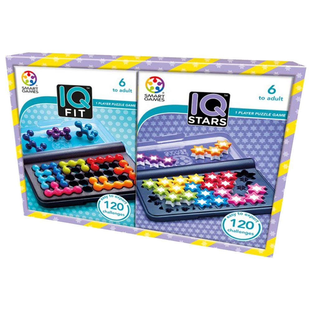 上誼文化 - 【熱銷千組】IQ 動腦禮物組-IQ 3D大挑戰+IQ星星大挑戰-6歲以上