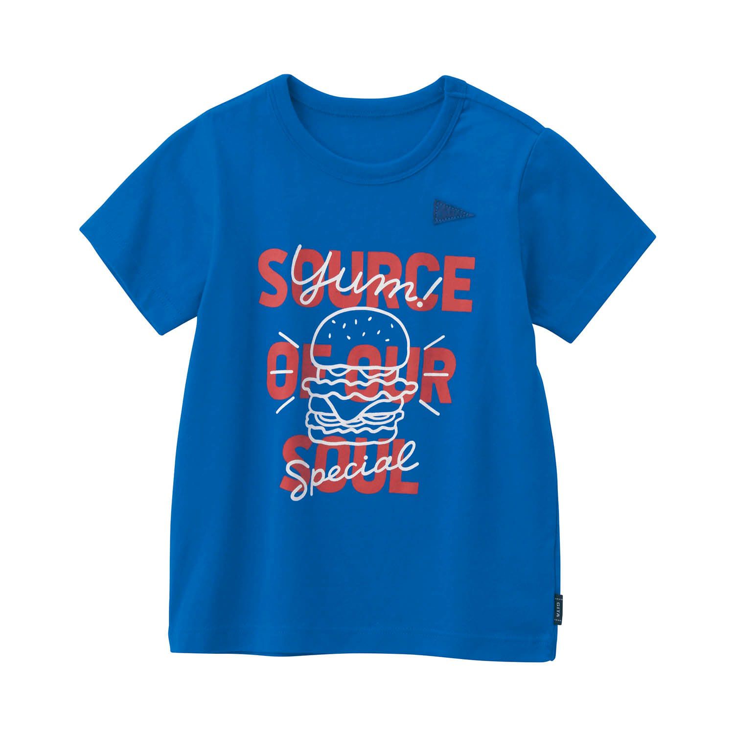 日本千趣會 - 純棉舒適印花短袖上衣-星星-卡其