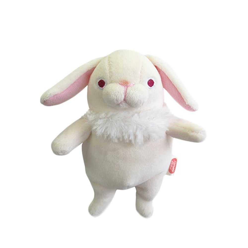 Mochi Series｜末班茫茫大叔-迷你垂耳兔吊飾（白色 )