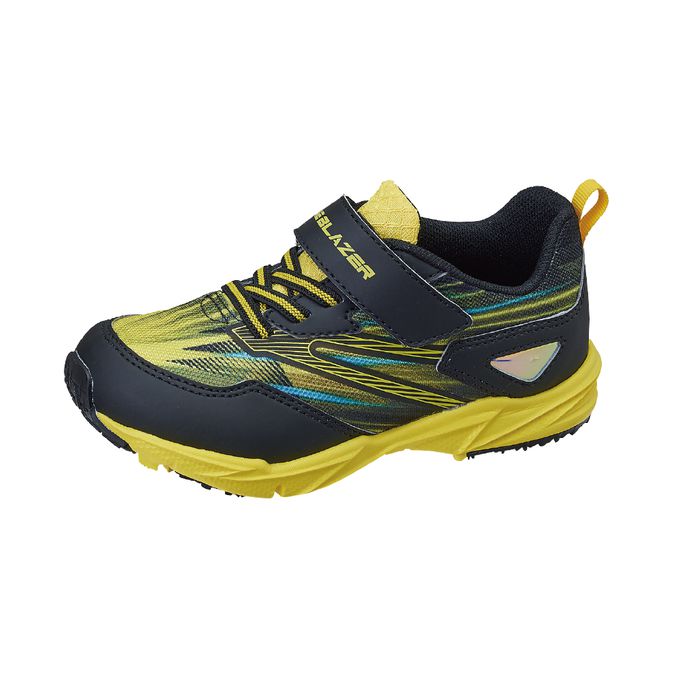 Moonstar日本月星 - 渲彩競速運動機能童鞋-ZB10953黑黃(中小童)-運動鞋-黑黃