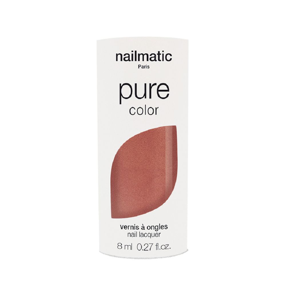 Nailmatic - Nailmatic 純色生物基經典指甲油-CELESTE-珍珠紅木-8ml