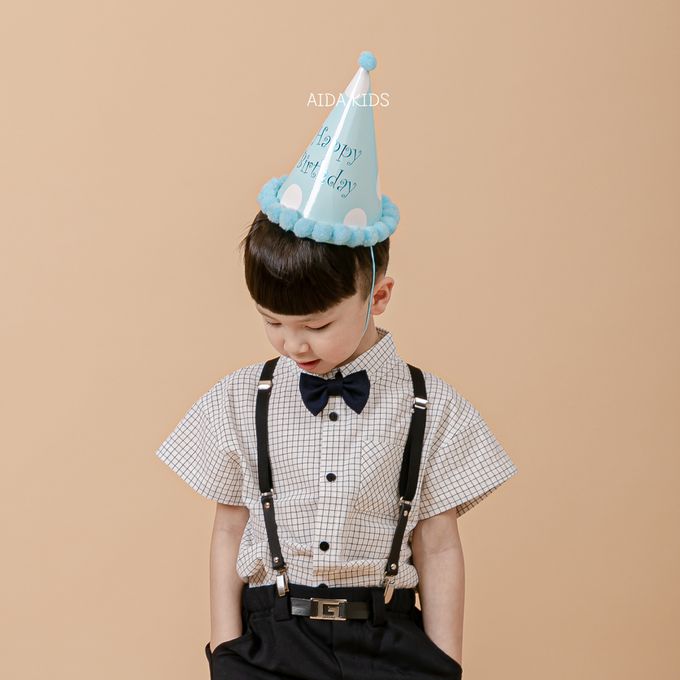 韓國 AIDA - 襯衫吊帶夾/背帶-黑