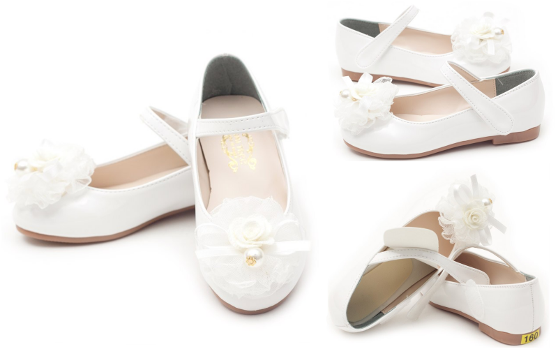 韓國 MAMITREE - 星紗亮皮鞋-典雅粉