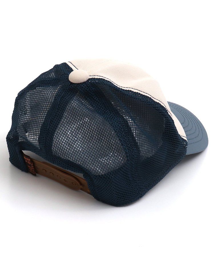 日本 BREEZE - 主角級印花網眼卡車帽-海鷗-綠卡其