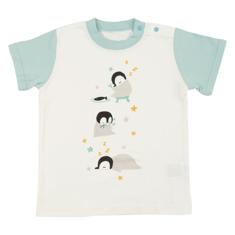 akachan honpo - 家居服3件組-淺藍色