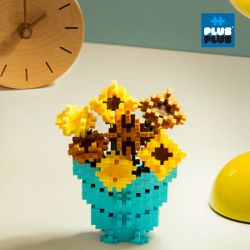 加加積木 PLUS PLUS - 小顆粒 藝術系列－向日葵 梵谷