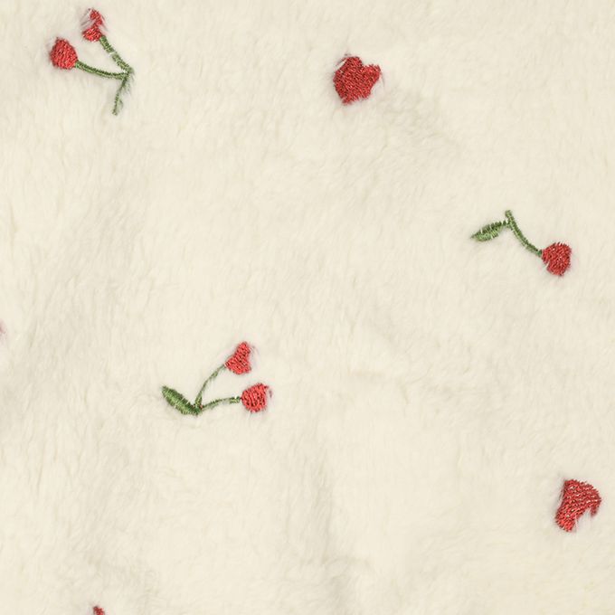 akachan honpo - 刷毛夾克-米白色