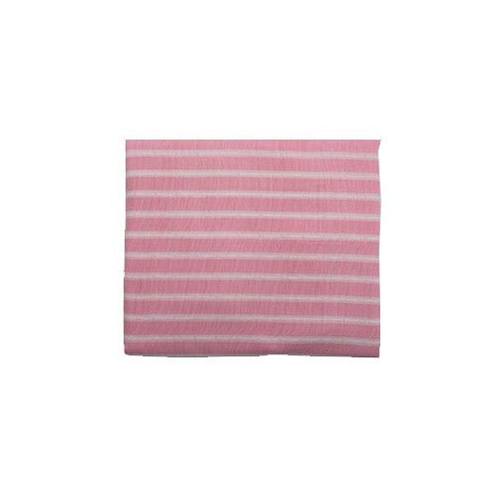 日本 Combi - 和風紗輕柔感透氣嬰兒平枕-枕心可水洗系列-粉色 (42x30x3cm)-3個月起