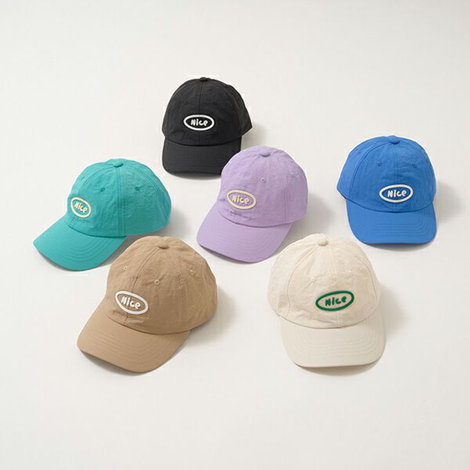 日本 b-ROOM - 時尚休閒棒球帽-Nice-黑 (F)