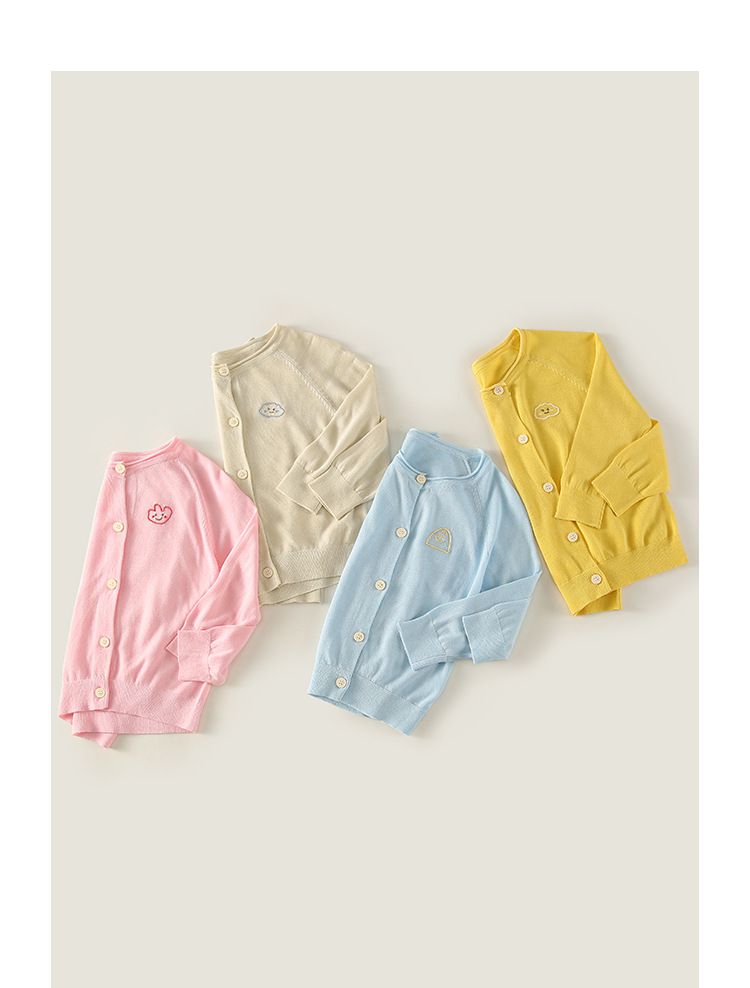 Q版針織外套-黃色