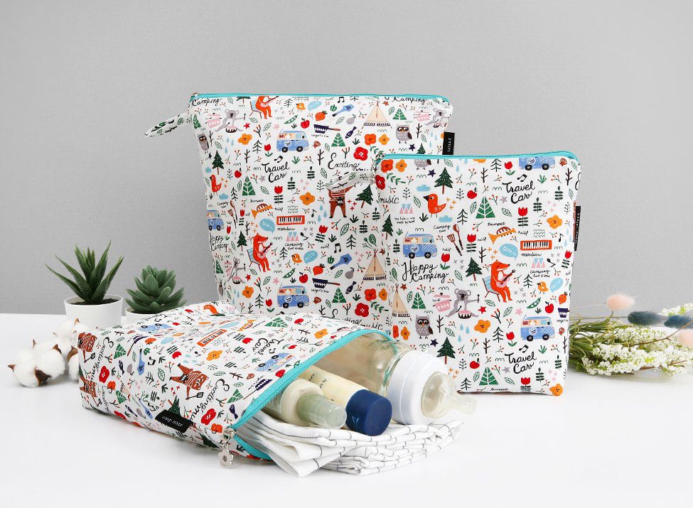 韓國 Coney Island - 防水多功能收納袋-森林露營