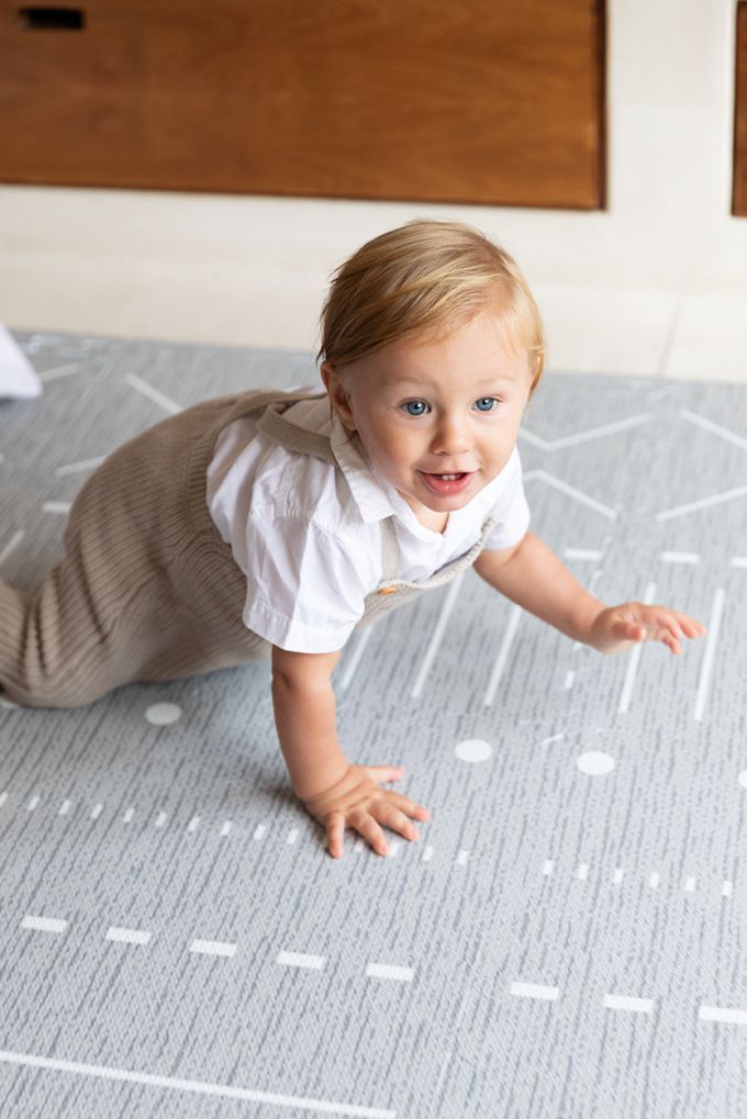 德國 toddlekind - 游牧系列遊戲地墊-風暴灰