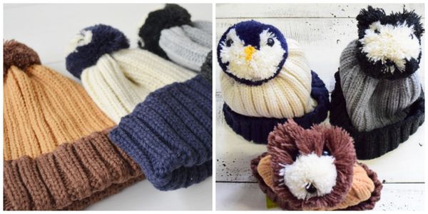 日本專櫃質感造型毛帽～日系萌娃必備！ ✿