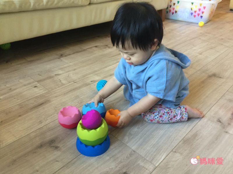 美國 FatBrain - 花朵扭扭球-底座1個、扭扭球6顆