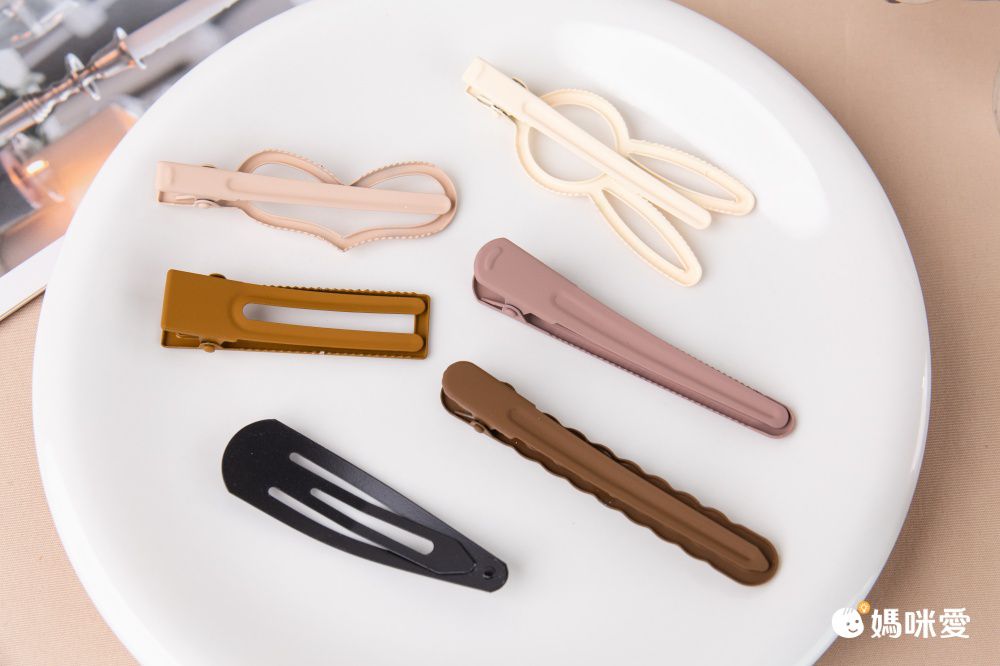 氣質唯美髮夾套組-消光小兔