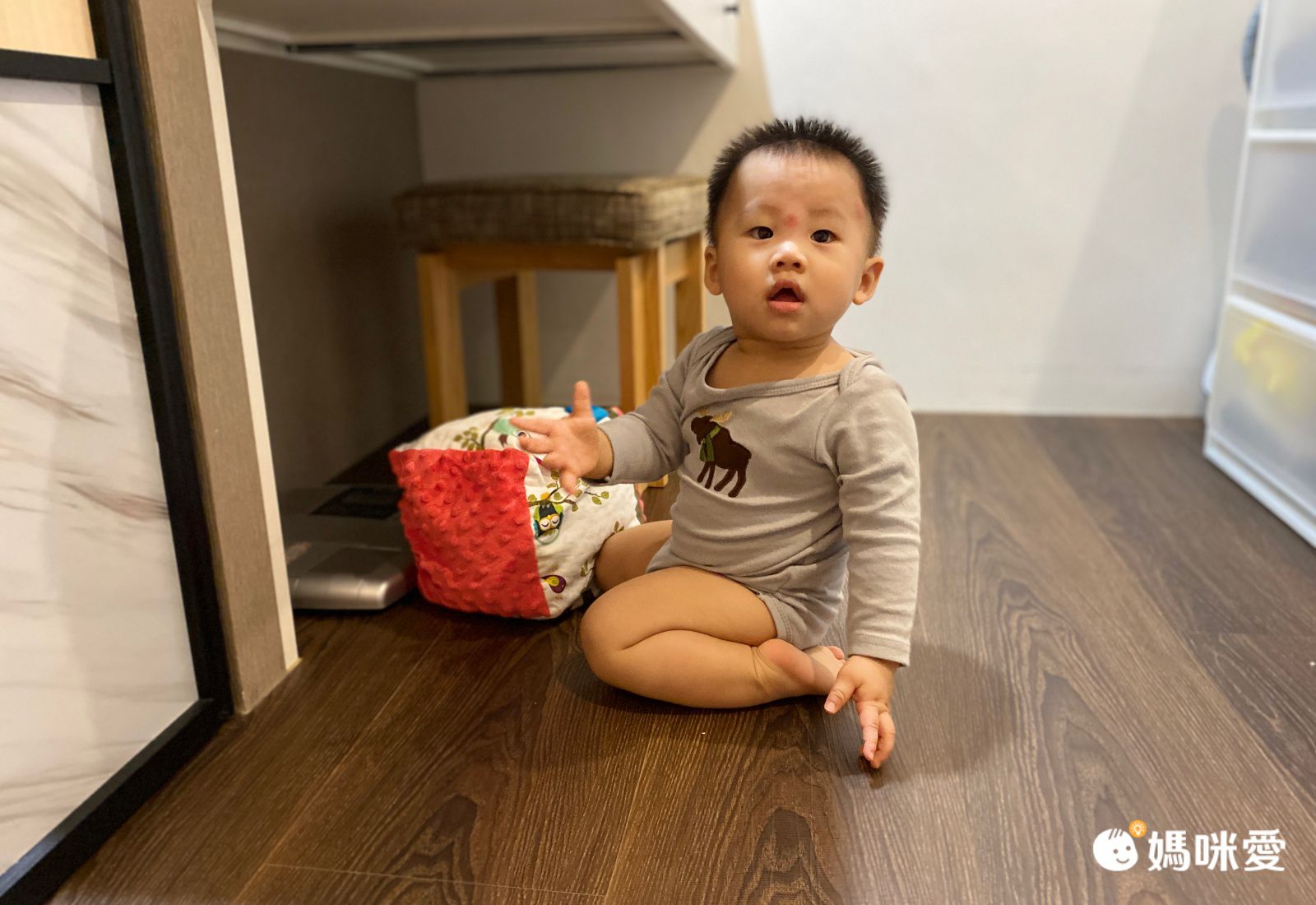 美國 Luvable Friends - 甜蜜寶貝嬰幼兒短袖包屁衣5件組-玫瑰花蝴蝶