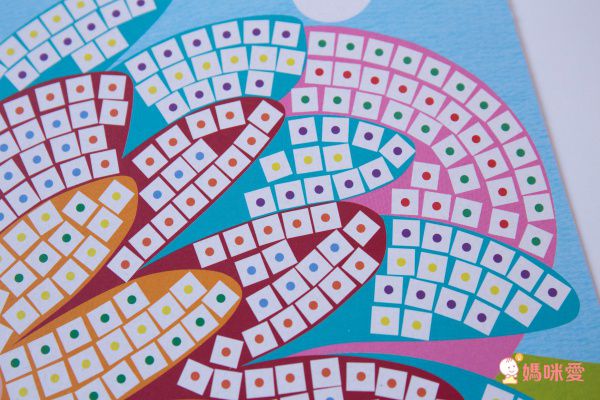 西班牙 APLI - 馬賽克拼貼-動物-底圖2張+275格拼貼6張