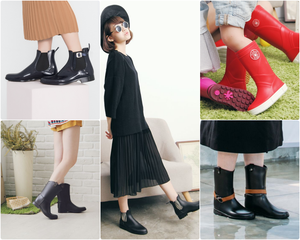 法國 Méduse 親子時尚雨靴/短靴/中筒靴