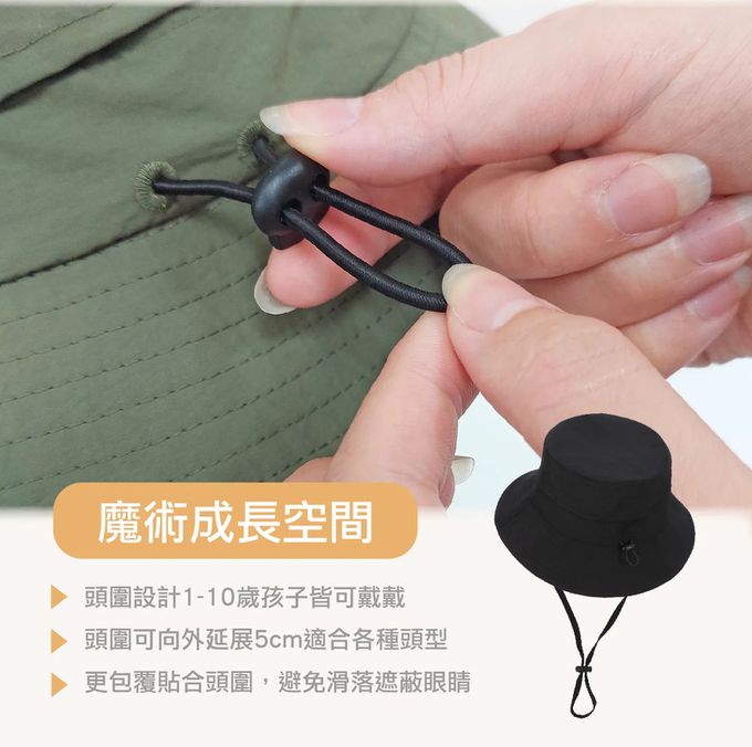 Brille Brille - 靜謐夜語透氣單面漁夫帽UPF50+ (L)