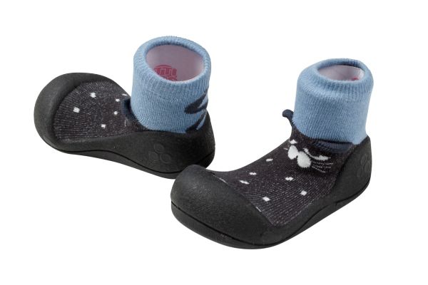 韓國 Attipas - 襪型學步鞋-呆呆貓