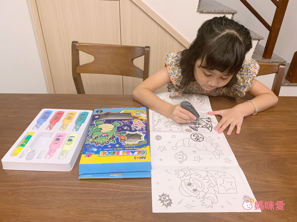 【韓國AMOS】玻璃彩繪膠DIY，零技巧完成夢幻作品