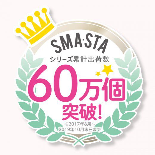 日本文具 SONIC - 可站立下翻式筆袋/化妝包(附磁鐵)-漸層限定款-桃黃