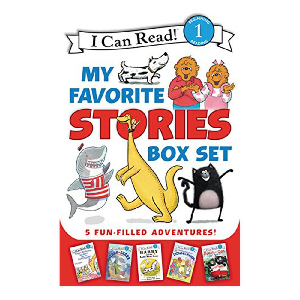 Kidschool - I Can Read My Favorite Stories Box Set 我最愛的故事合輯（平裝讀本）