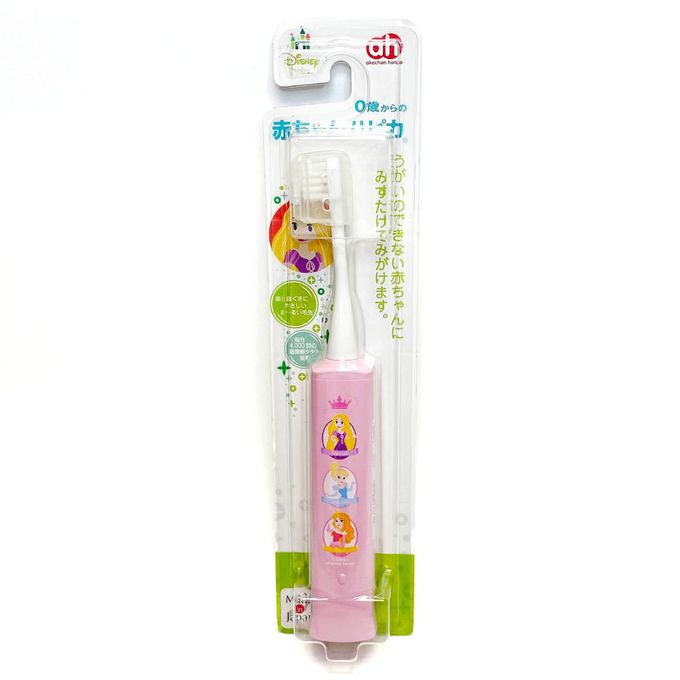 akachan honpo - Hapika幼兒電動牙刷沾水就可刷-公主