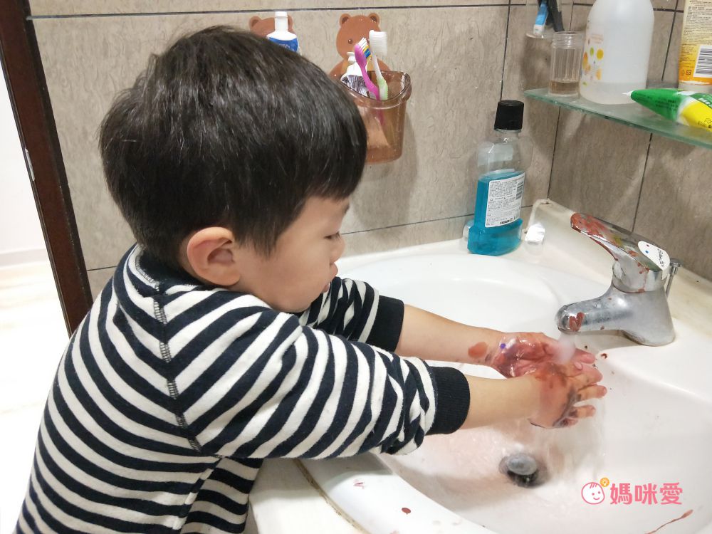 MiDeer - 可洗式手指顏料組-好餓的毛毛蟲