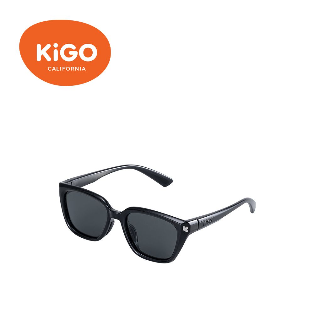 抗UV超輕量偏光太陽眼鏡-曜石黑-(3-6Y)