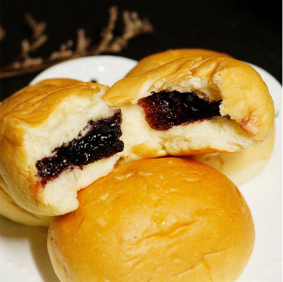 金萱食品 - 金萱食品-爆漿餐包 藍莓-350g/包(10入裝)